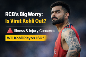 Virat Kohli injury update