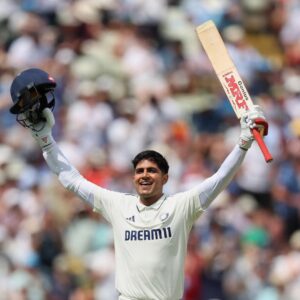 Shubman Gill 2025 Wisden Trophy