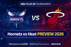 Charlotte Hornets vs Miami Heat Preview 2026: Check match prediction, head-to-head stats, key players, recent form, and NBA Play-In Tournament analysis before the big clash.