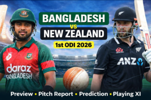 Bangladesh vs New Zealand 1st ODI