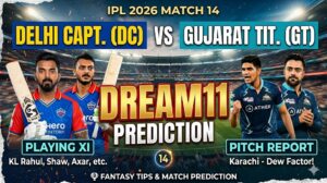 DC vs GT Today IPL Match 2026
