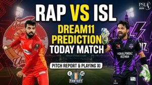 Islamabad United vs Rawalpindiz Dream11 Prediction