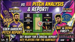 KKR vs RR Pitch Report
