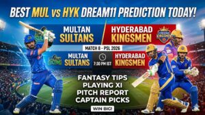 MUL vs HYK Dream11 Prediction Today