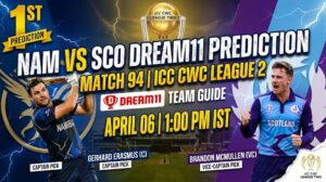 NAM vs SCO Dream11 Prediction