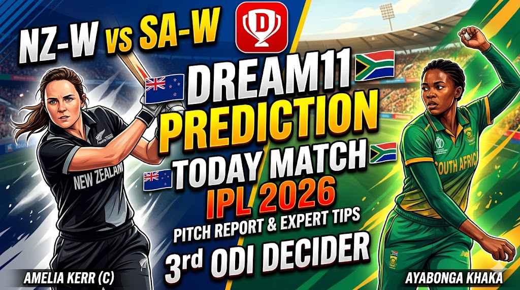 NZ-W vs SA-W Dream11 Team Today