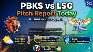 PBKS vs LSG Pitch Report Today