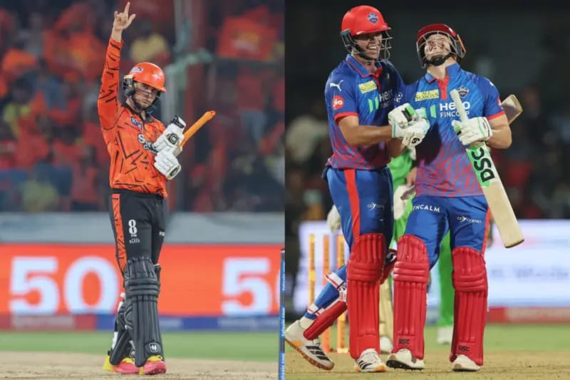 SRH vs DC Players