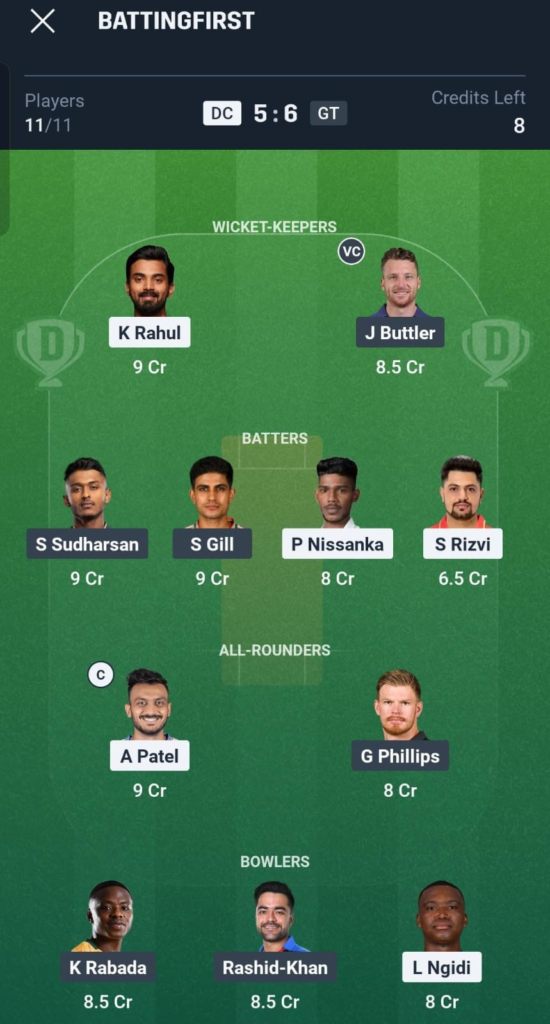 Axar Patel vs Rashid Khan key player battle Dream11 fantasy IPL 2026