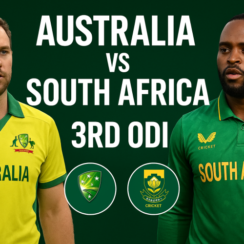 Australia vs South Africa 3rd ODI 2025