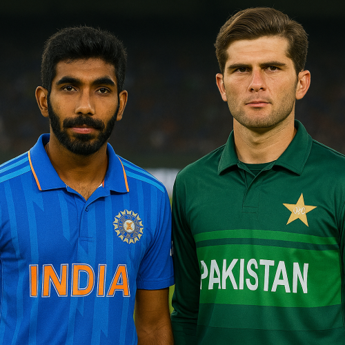 jasprit bumrah and saheen afridi