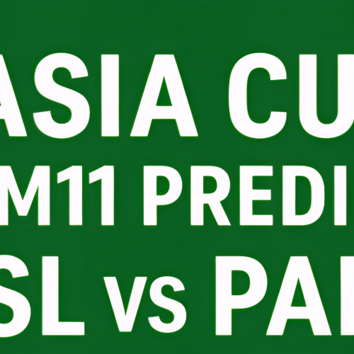 Sl vs pak dream11 prediction