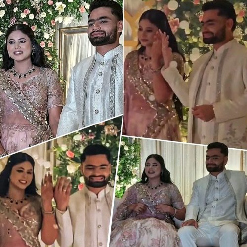 priya saroj rinku singh engagement photo
