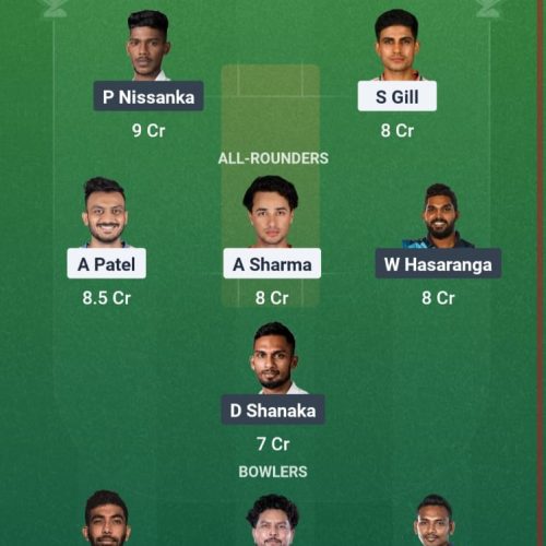 ind vs sl dream preview