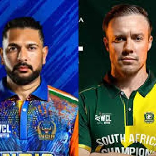 South Africa Legends vs India Legends matchup