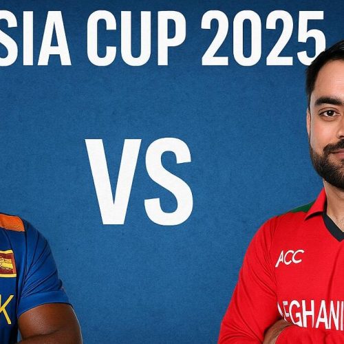 Sri Lanka vs Afghanistan Asia Cup 2025